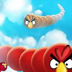 Juego Slither Angry Birds